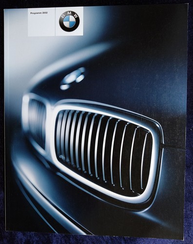 Bmw programm prospekt - prospekt, 2002