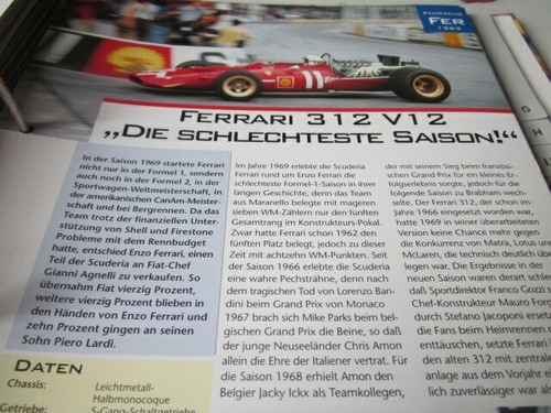 Formel chronik ferrari 312 v - ferrari,