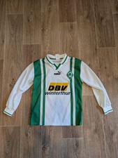 SV Werder Bremen Trikot 90er Old School Retro   XXS Langarm  inkl. Autogramme