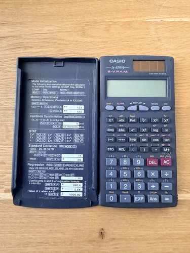 Taschenrechner casio 85 wa - taschenrechner, fx-