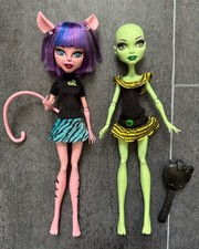 Monster High Create A Monster Witch Hexe Cat Katze 2 Puppen