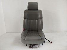 VW Phaeton 3D Sitz vorn links grau Ledersitz Memory Massage Heizung Lüftung