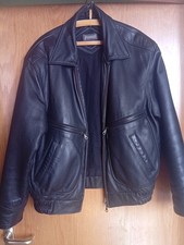 Schwere Lederjacke Gr.50