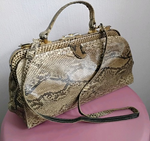 Vintage leder tasche - vintage,