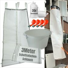 Schuttrutsche 3m flexibel