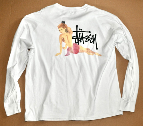 Stüssy pin girl - "pin, up
