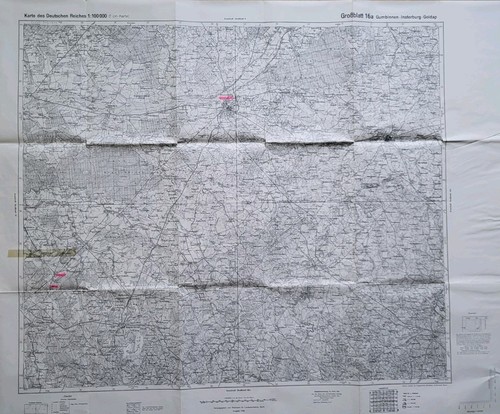 Topographische karte 100 000 - topographische,