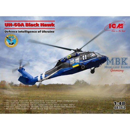 Icm icm48362 60a black - icm, uh-60a