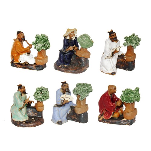 Bonsai figuren set - bonsai,