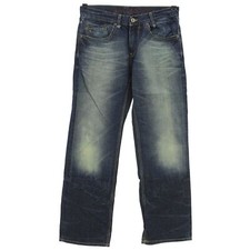 #6564 TOMMY HILFIGER Herren Jeans Hose WOODY ohne Stretch blue used blau 32/32