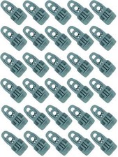 30 x HOLDON MIDI CLIP Molton Planen Spanner GRAU Spann Klammer Klemme Halter Öse