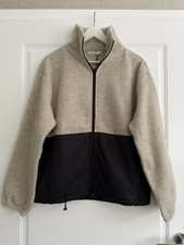 hessnatur Fleecejacke Schurwolle/ Baumwolle XS/ S neu mit Etikett