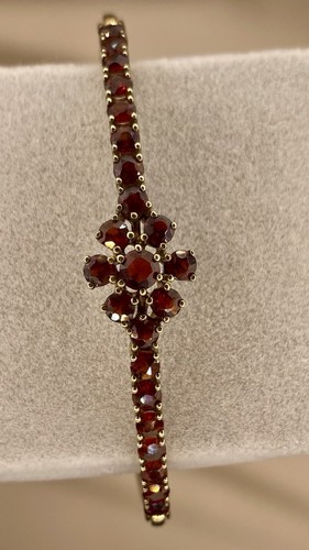 Vintage granatschmuck karat - vintage,