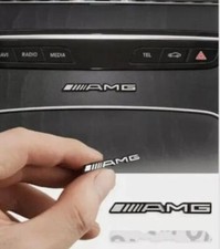 4x AMG Logo Emblem Aufkleber