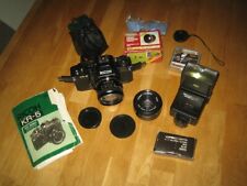 Ricoh - Kamera KR-5 - mit zwei (+1) Objektiven, Anleitung und viel Zubehör
