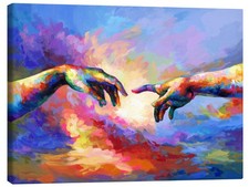 Leinwandbild Die Erschaffung