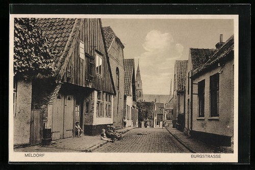 Meldorf ansichtskarte - meldorf,,