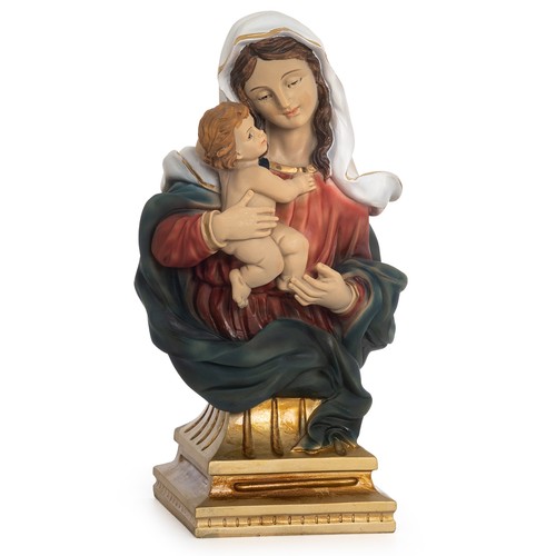Madonna mit kind statue - statue, 20