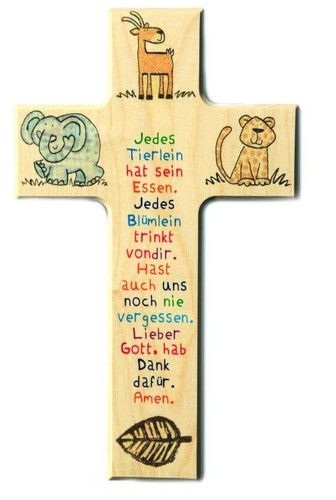 Kreuz für kinder aus holz - kreuz,
