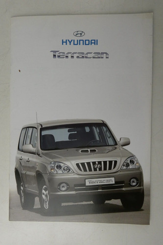 Hyundai terracan 2003 katalog - hyundai,