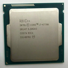Intel Core i7-4770K  SR147 - Quad Core  3.50GHz - 8MB -  Sockel LGA1150 #622