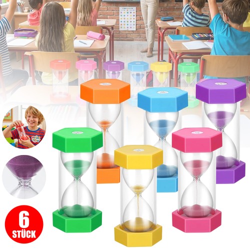 Sanduhren set bruchsicher - , 6