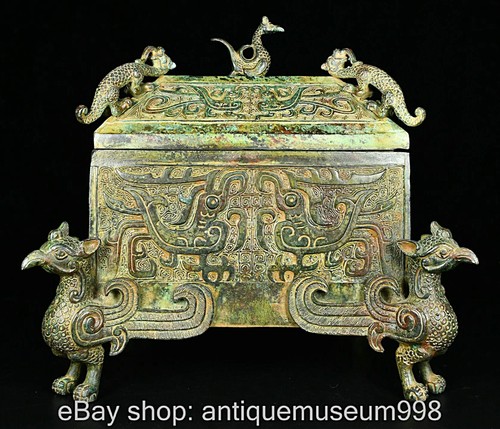 China bronze ware - ware, dragon