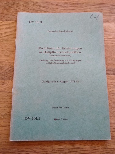 Deutsche bundesbahn - bundesbahn,