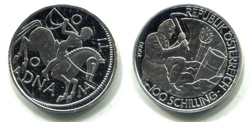 100 schilling österreich - 100,