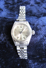 Rolex Lady Oyster Perpetual 6719 Silber Stahl  Watch Stainless Steel