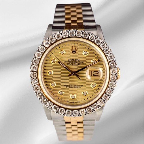 Rolex datejust 36mm stahl - yg, /