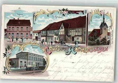 39398 o3234 hadmersleben - 39398, 1904