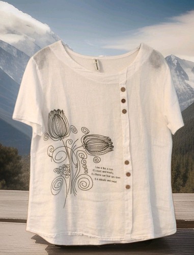 0039 italy damen - tunika, bluse