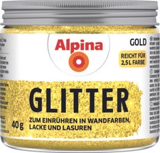 Alpina kreativ glitter gold