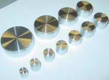 Drehknopf, Potiknopf, silber