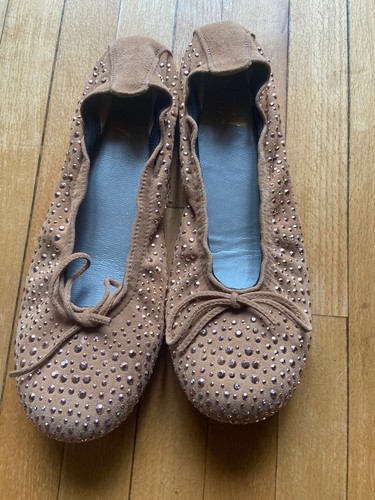 Clic ballerinas leder nieten - clic!,