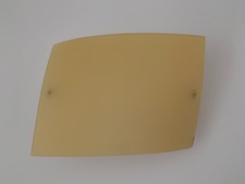 Foscarini Wandleuchte Vetro  Murano Zartgelb Blatt leicht gebogen