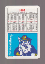 DDR-Taschenkalender "Ostsee-Zeitung-Rostock" 1988/89