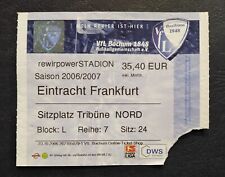 TICKET Bundesliga 2006/07 VfL Bochum - Eintracht Frankfurt # 724