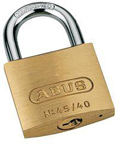 Abus messing hangschloss - abus,