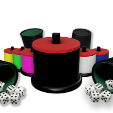 Schocken Schockbesteck mit Würfelbecher - Auswahl aus 6 Farben - R-Satz Shop