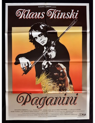 Werbeplakat paganini klaus - werbeplakat,