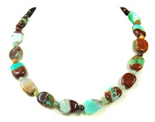 Heilstein Edelsteinkette aus