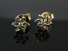 585 Gelbgold Ohrstecker 1 PAAR