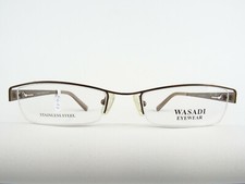 Braune schmale Damenbrillen