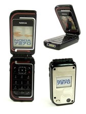 NOKIA 7270 black/grey Klapp