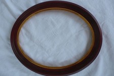 Bilderrahmen ,Holz,oval