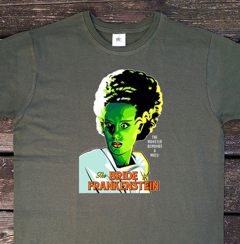 Shirt retro monster horror - t-shirt,