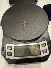 Diamant Kreuz Anhänger 