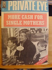 PRIVATE EYE SATIRICAL NEWS MAG